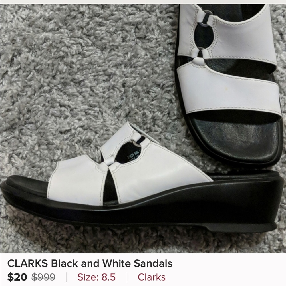 Clarks sandals. So Classy!